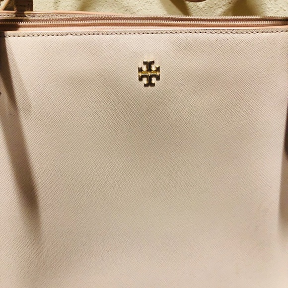 New Tory Burch Pink and Gold Tote - Picture 3 of 6